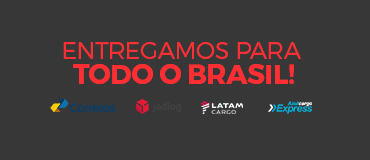 Entregamos para todo o Brasil